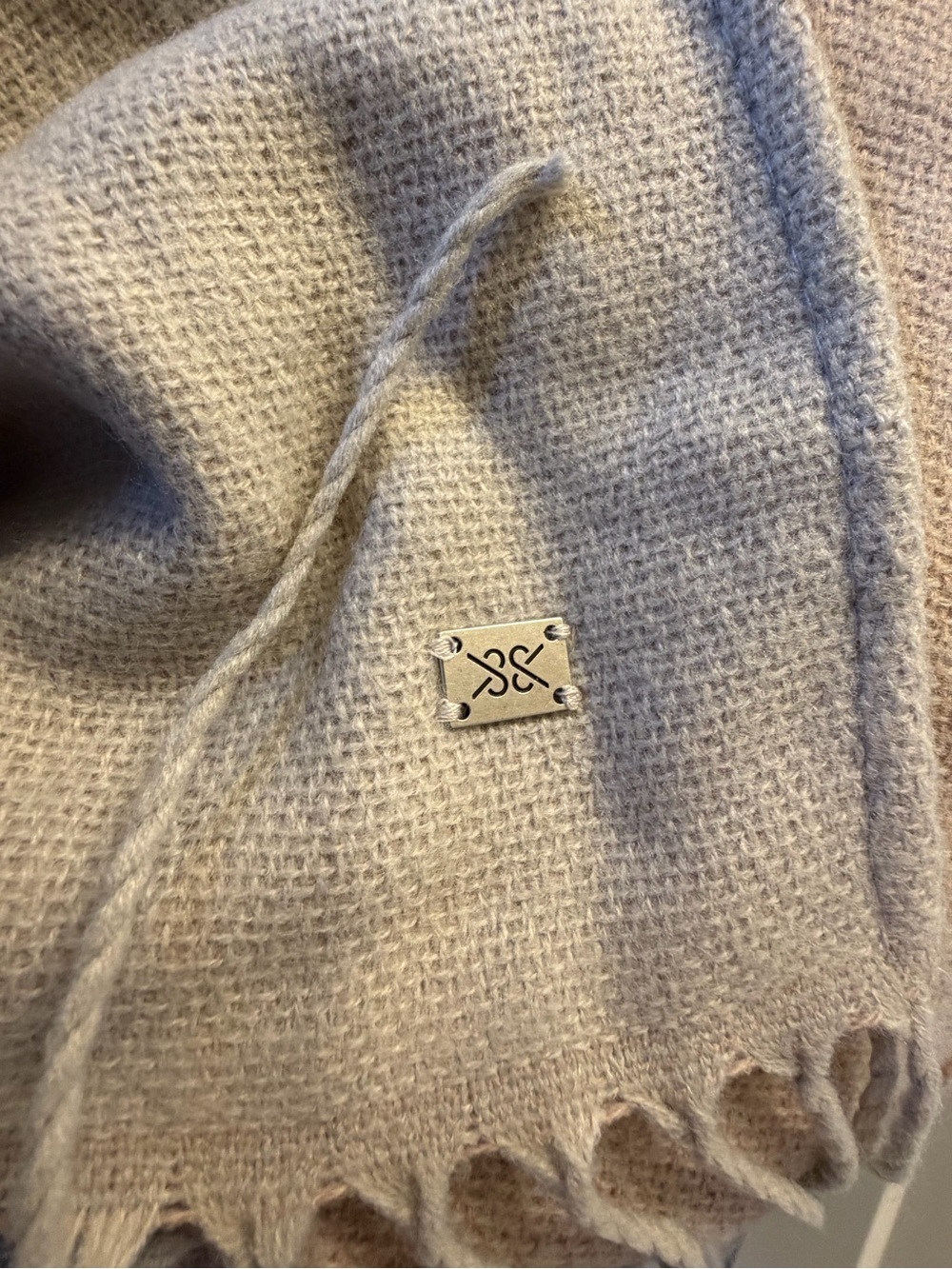 Soia & Kyo Taupe Open-Front Knit Cardigan - Picture 4 of 8
